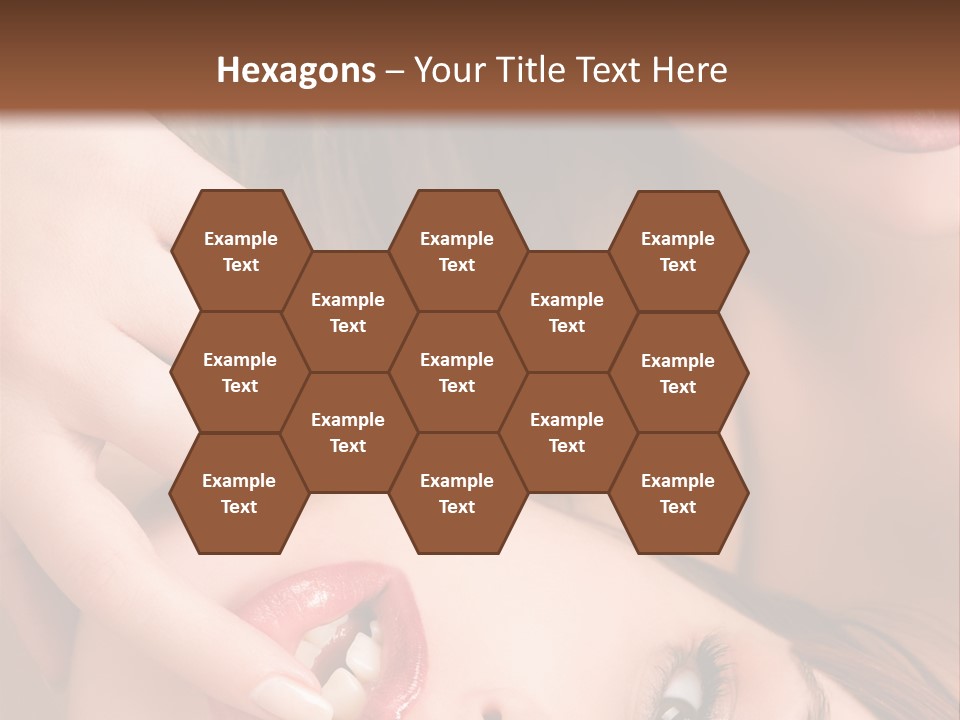 Beautiful Lips PowerPoint Template