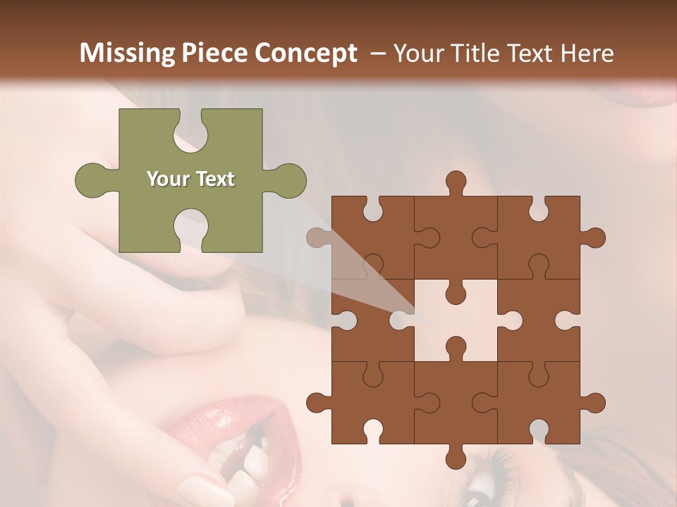 Beautiful Lips PowerPoint Template