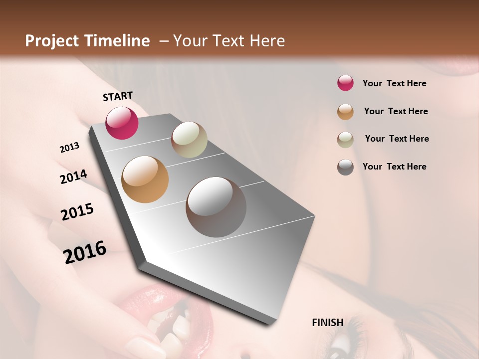 Beautiful Lips PowerPoint Template