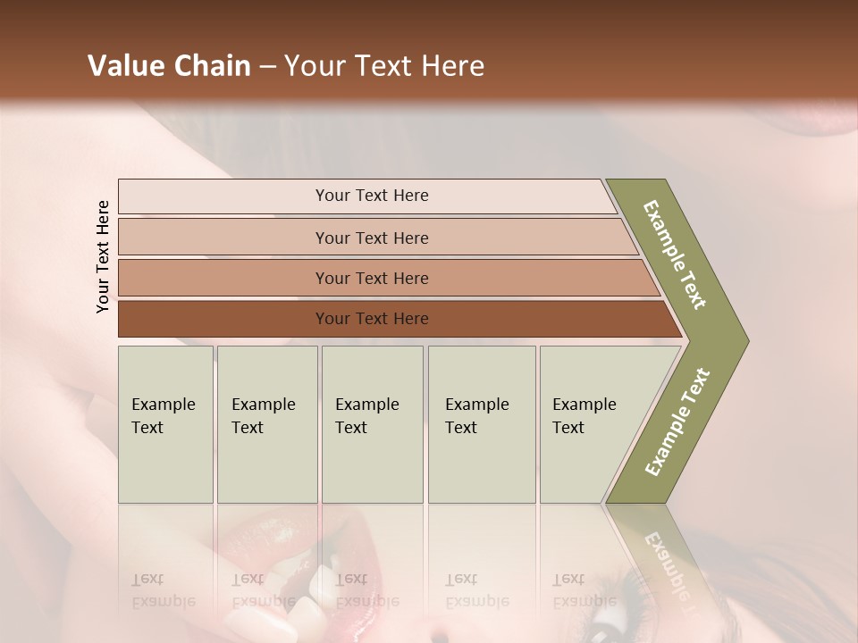 Beautiful Lips PowerPoint Template