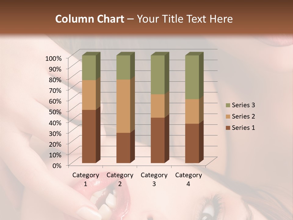 Beautiful Lips PowerPoint Template