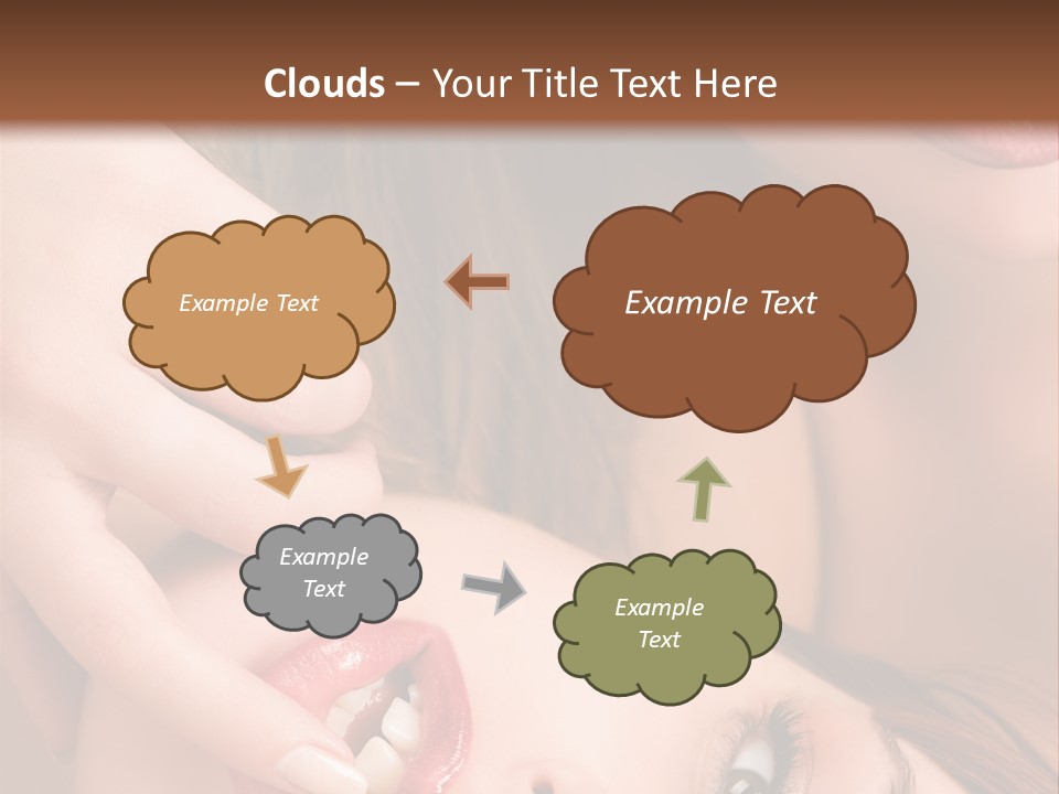 Beautiful Lips PowerPoint Template