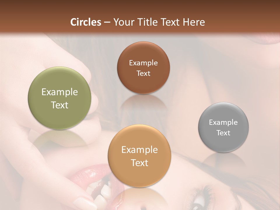 Beautiful Lips PowerPoint Template