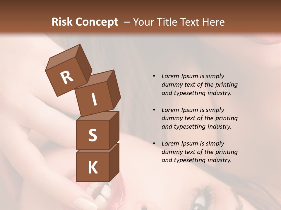 Beautiful Lips PowerPoint Template