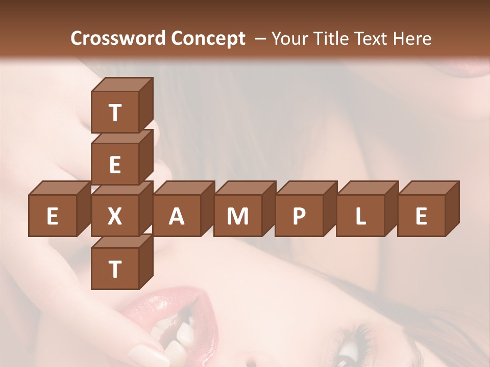 Beautiful Lips PowerPoint Template