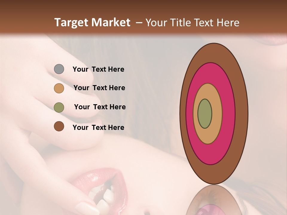 Beautiful Lips PowerPoint Template