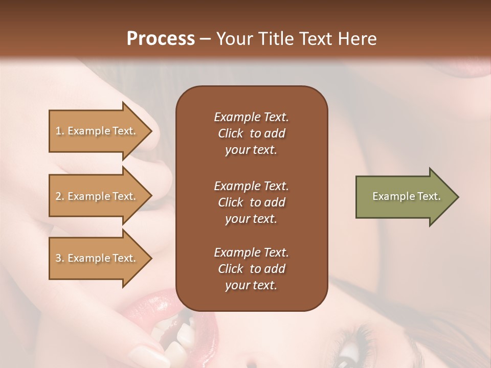 Beautiful Lips PowerPoint Template