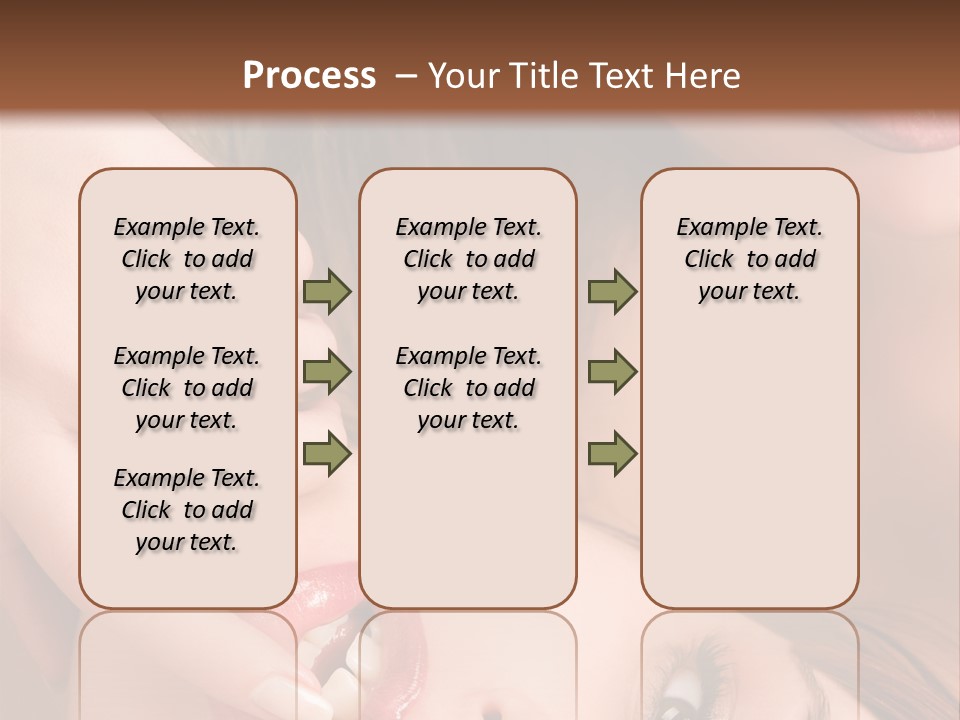 Beautiful Lips PowerPoint Template