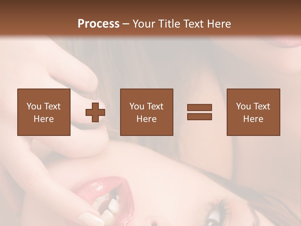Beautiful Lips PowerPoint Template