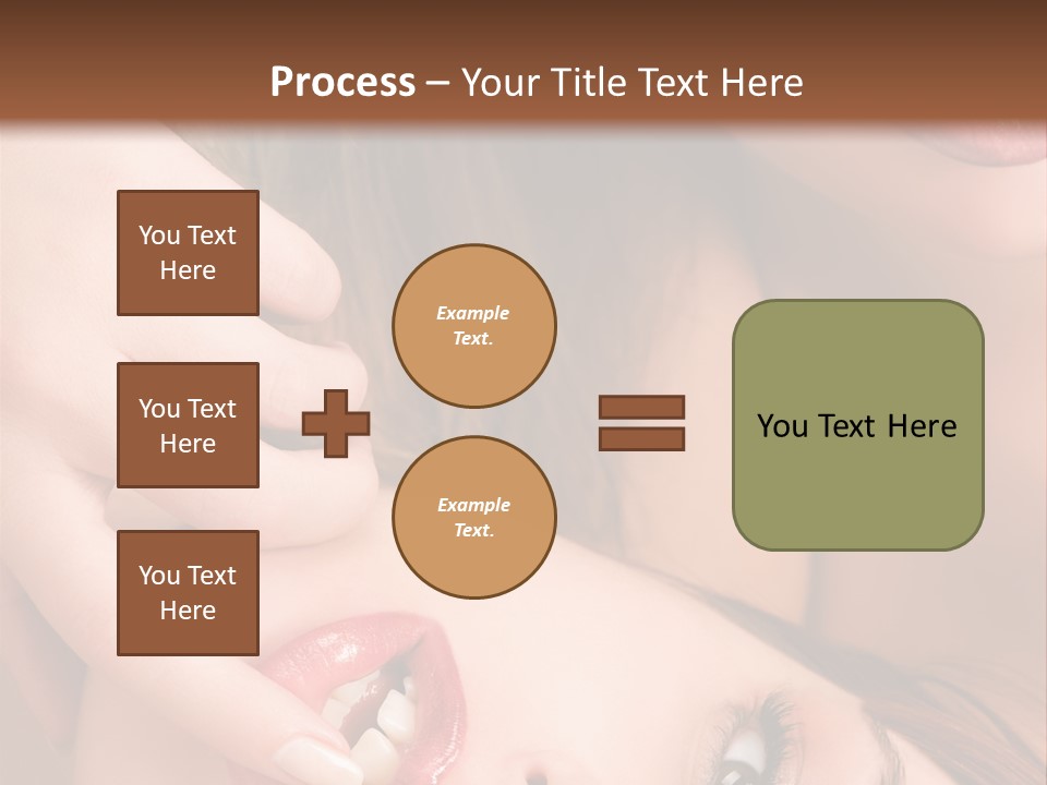 Beautiful Lips PowerPoint Template