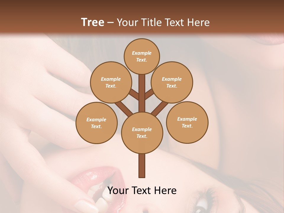 Beautiful Lips PowerPoint Template