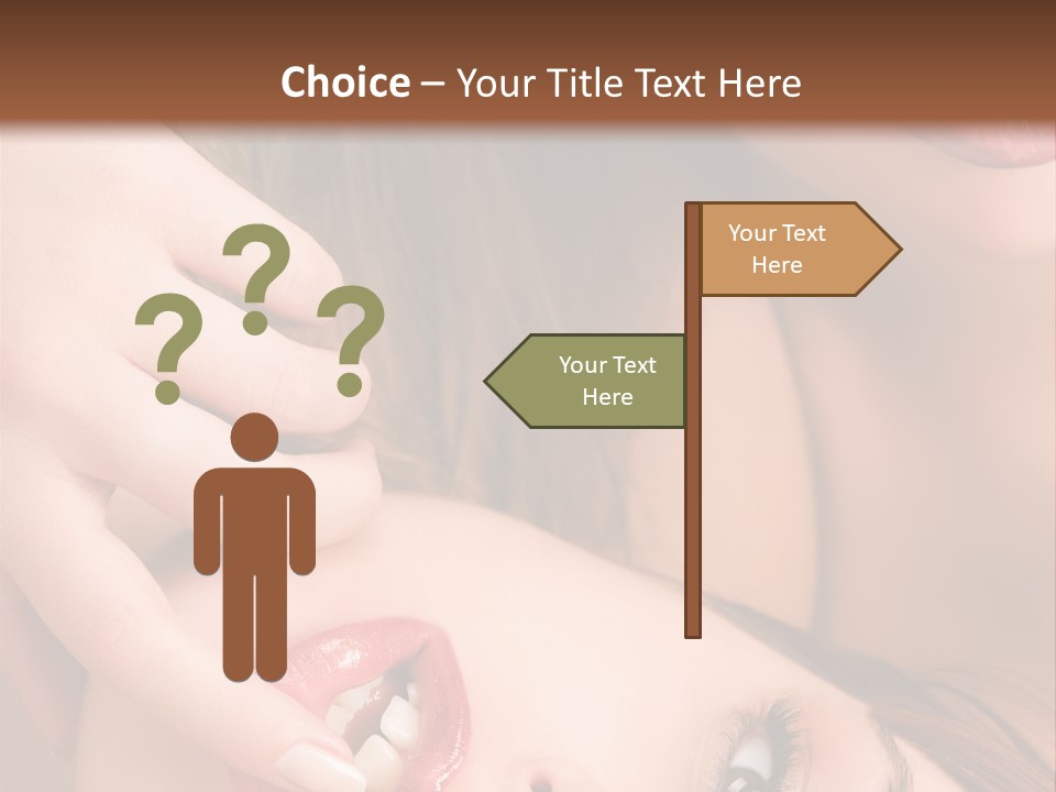 Beautiful Lips PowerPoint Template