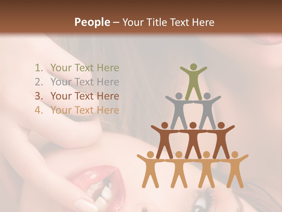 Beautiful Lips PowerPoint Template
