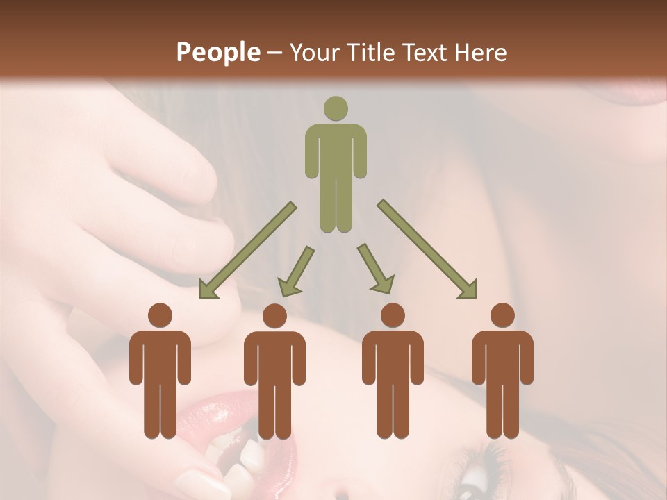 Beautiful Lips PowerPoint Template