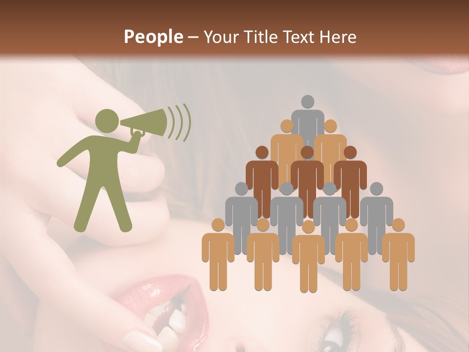 Beautiful Lips PowerPoint Template