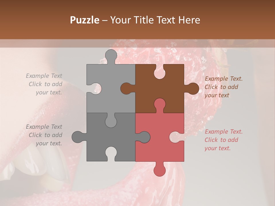 Strawberry PowerPoint Template