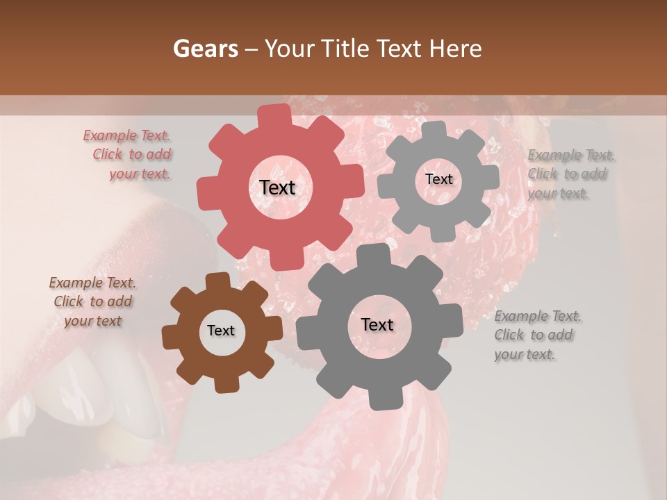 Strawberry PowerPoint Template