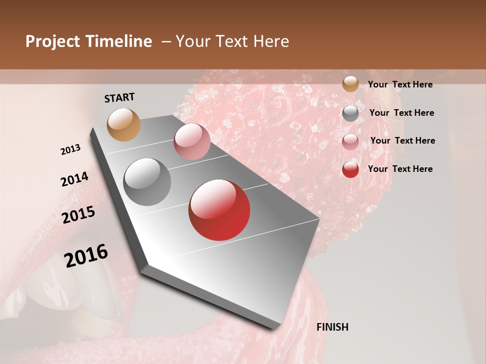 Strawberry PowerPoint Template