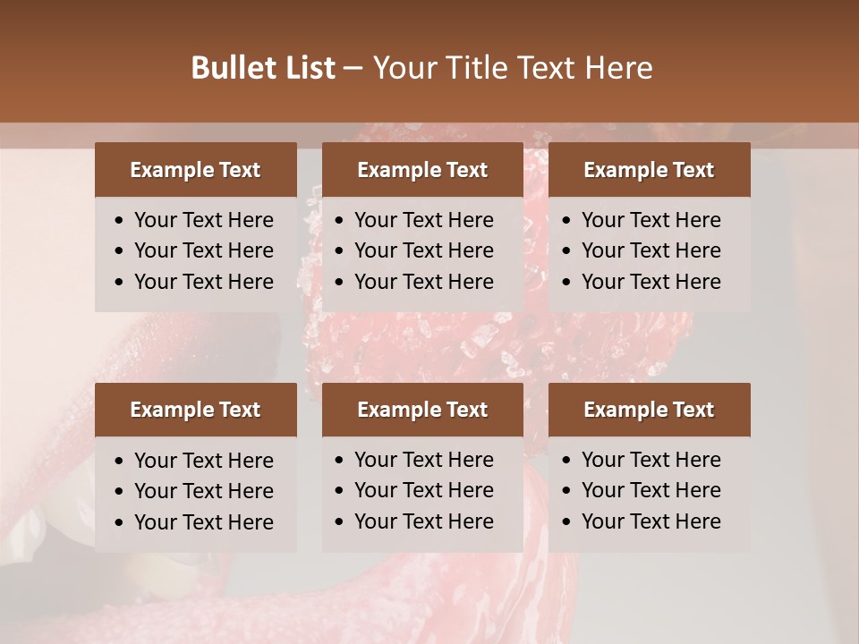 Strawberry PowerPoint Template