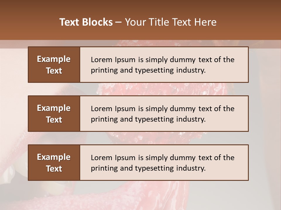Strawberry PowerPoint Template