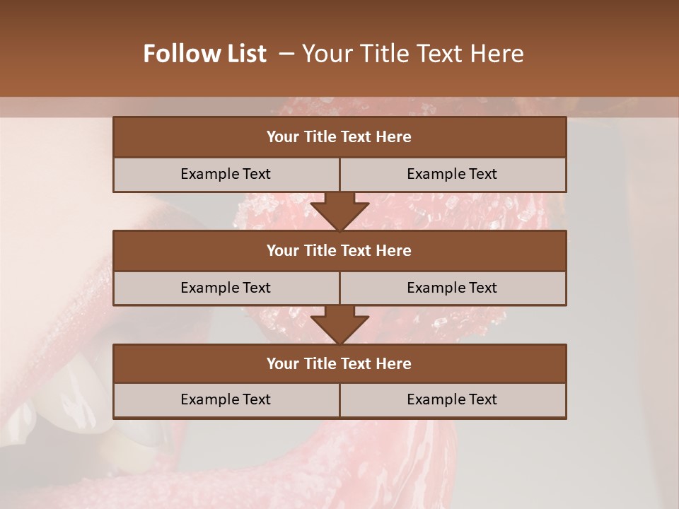 Strawberry PowerPoint Template