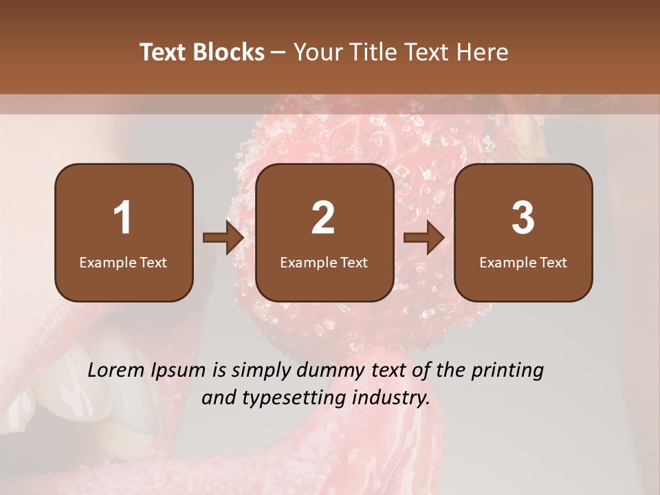 Strawberry PowerPoint Template