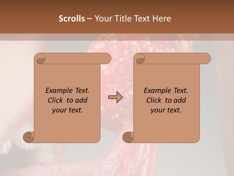 Strawberry PowerPoint Template