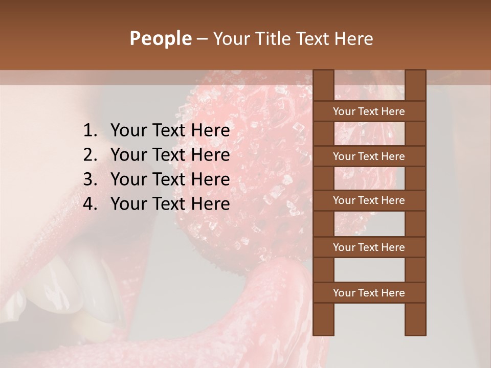 Strawberry PowerPoint Template
