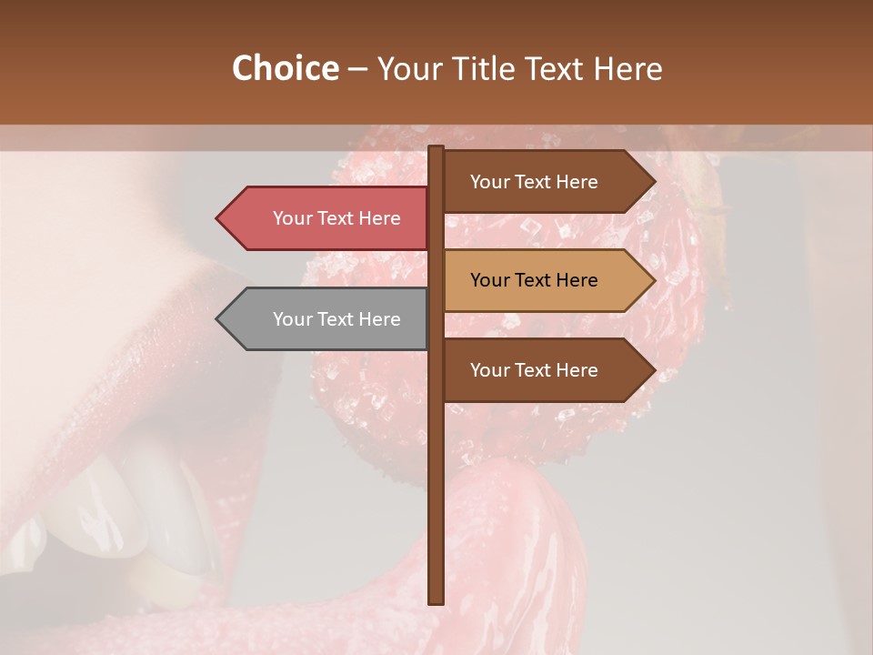 Strawberry PowerPoint Template