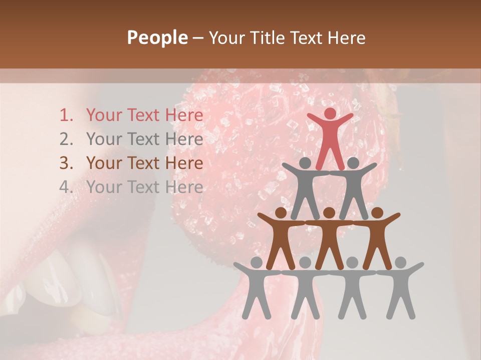 Strawberry PowerPoint Template