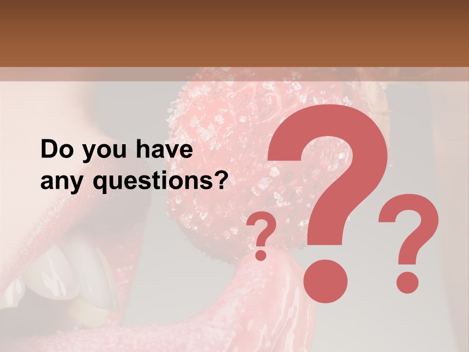 Strawberry PowerPoint Template