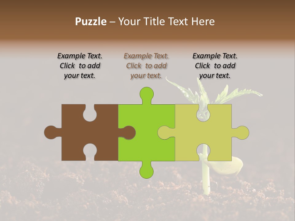 Growing Seeds PowerPoint Template