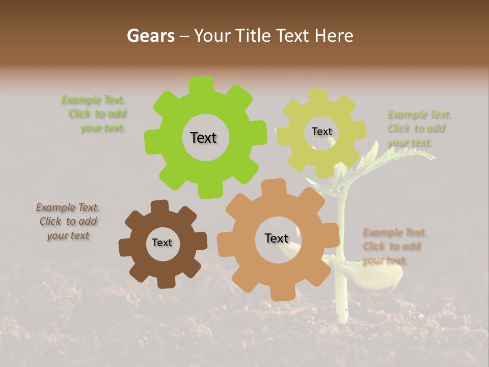 Growing Seeds PowerPoint Template