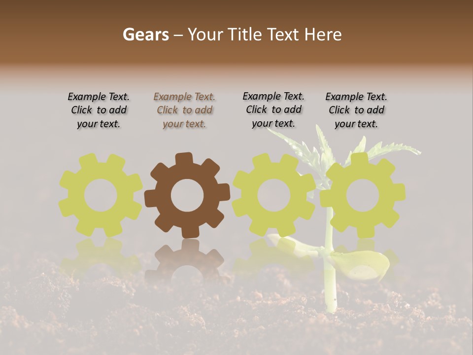 Growing Seeds PowerPoint Template