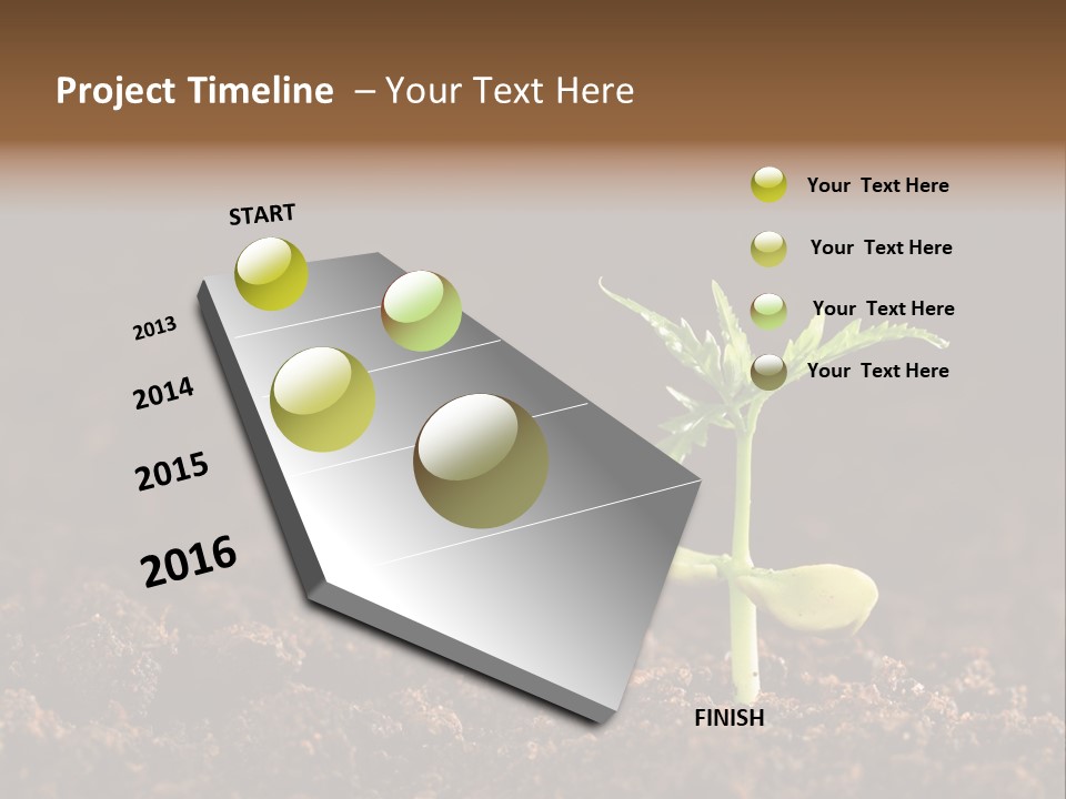 Growing Seeds PowerPoint Template