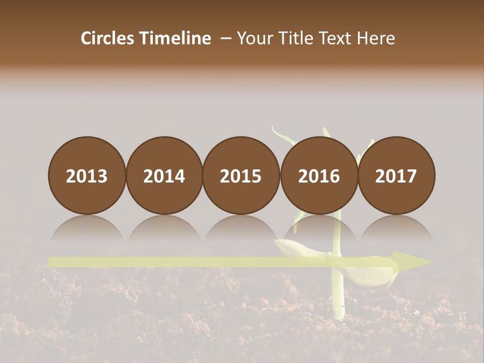 Growing Seeds PowerPoint Template