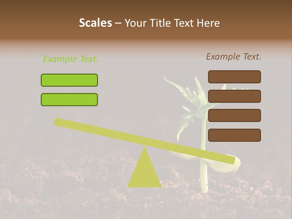 Growing Seeds PowerPoint Template
