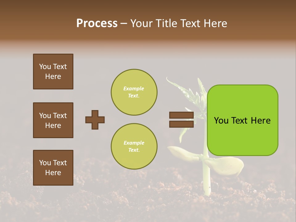 Growing Seeds PowerPoint Template