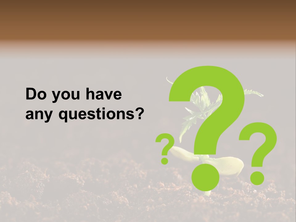 Growing Seeds PowerPoint Template