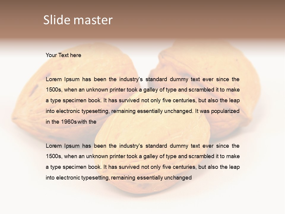 Variation Snack Pod PowerPoint Template