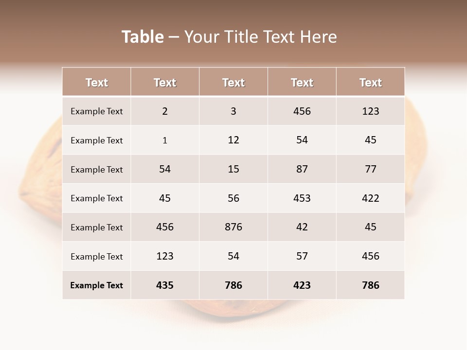 Variation Snack Pod PowerPoint Template