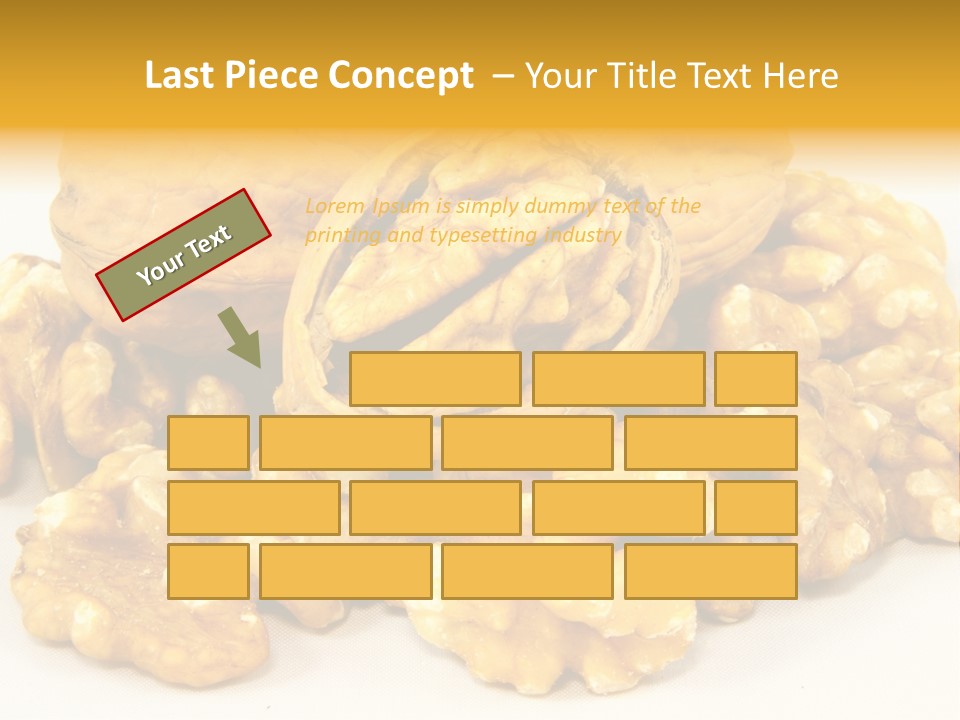 Free Clip Art Walnuts PowerPoint Template