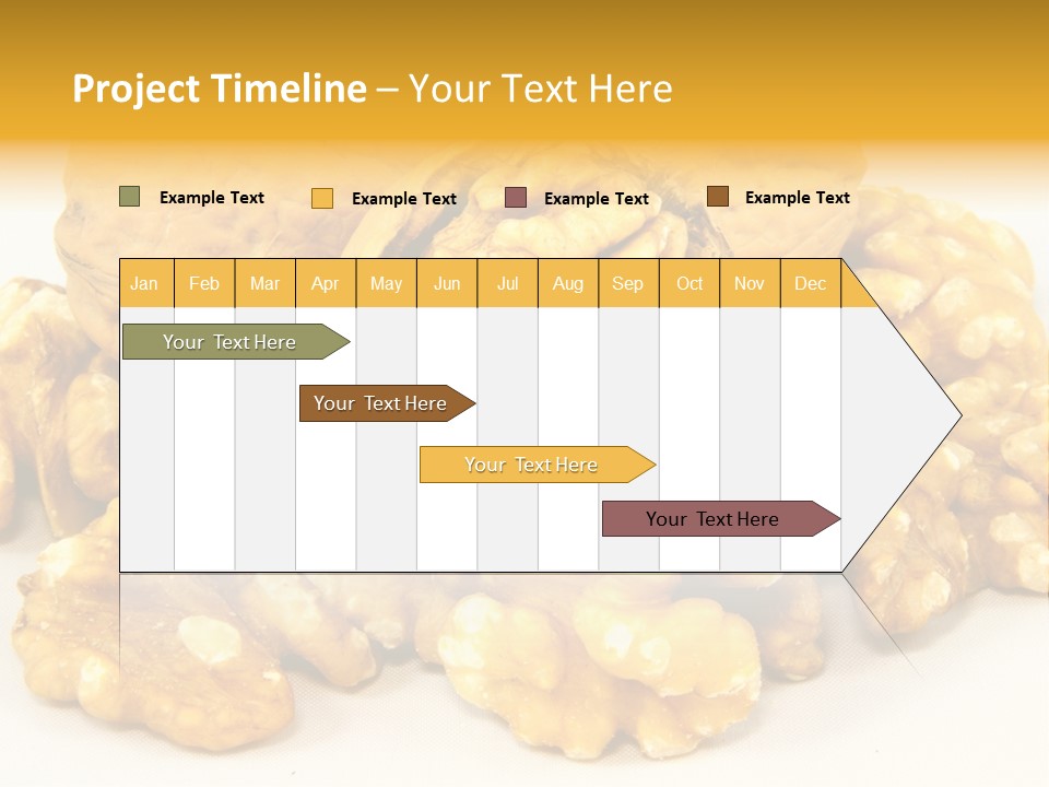 Free Clip Art Walnuts PowerPoint Template