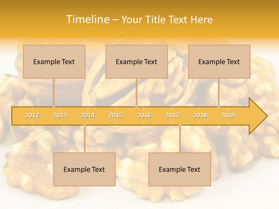 Free Clip Art Walnuts PowerPoint Template