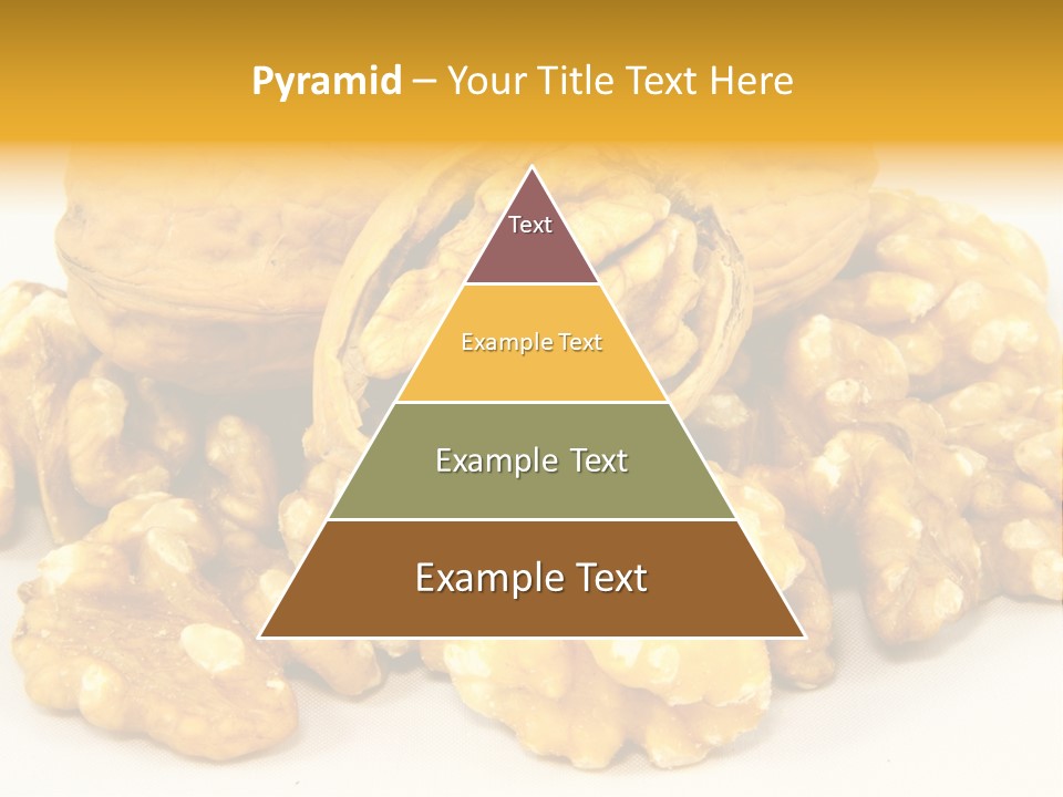 Free Clip Art Walnuts PowerPoint Template