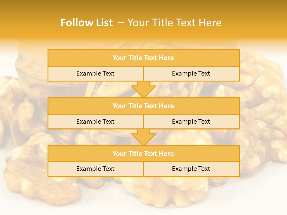 Free Clip Art Walnuts PowerPoint Template