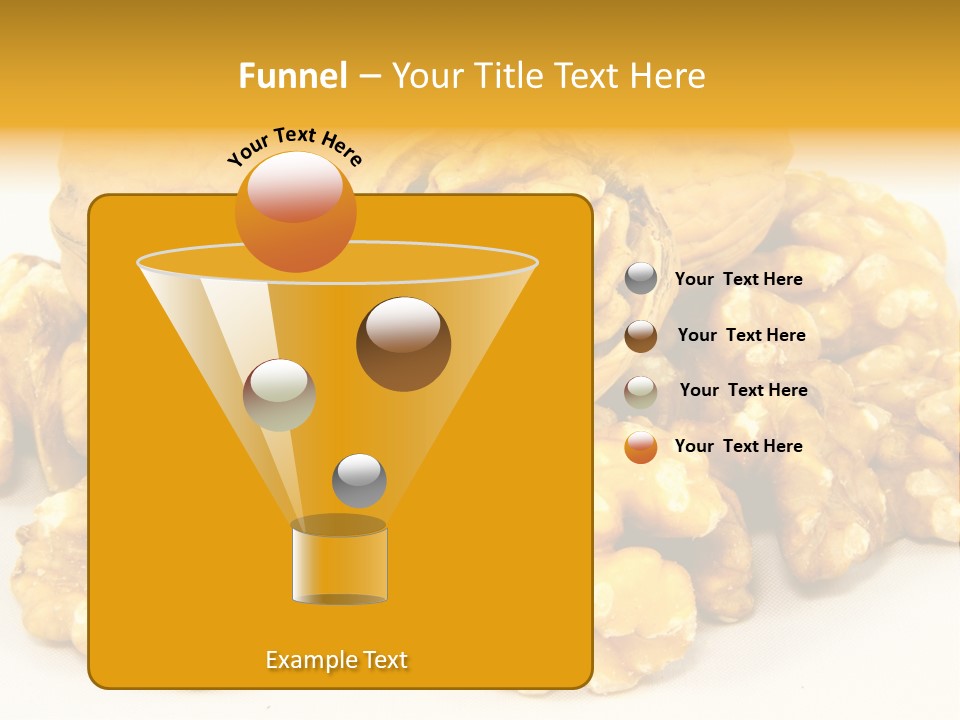 Free Clip Art Walnuts PowerPoint Template