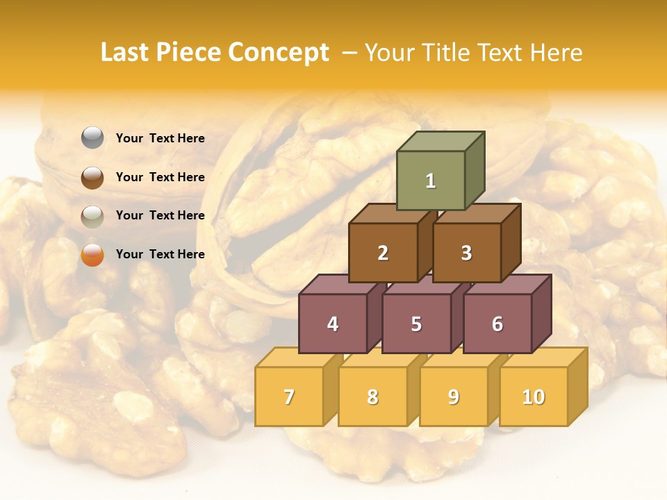 Free Clip Art Walnuts PowerPoint Template