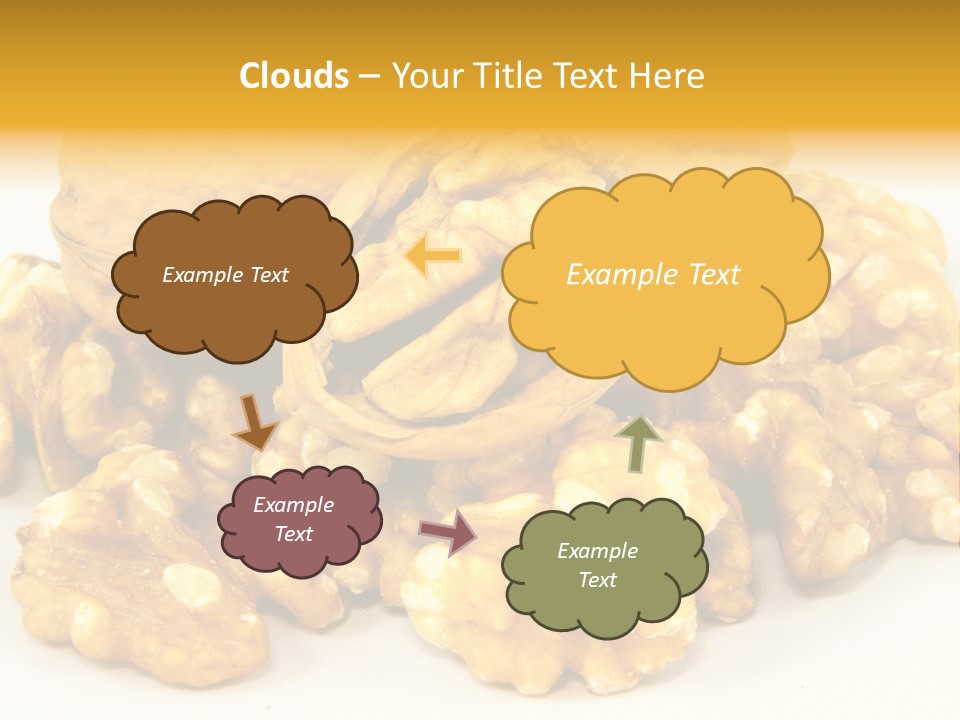 Free Clip Art Walnuts PowerPoint Template