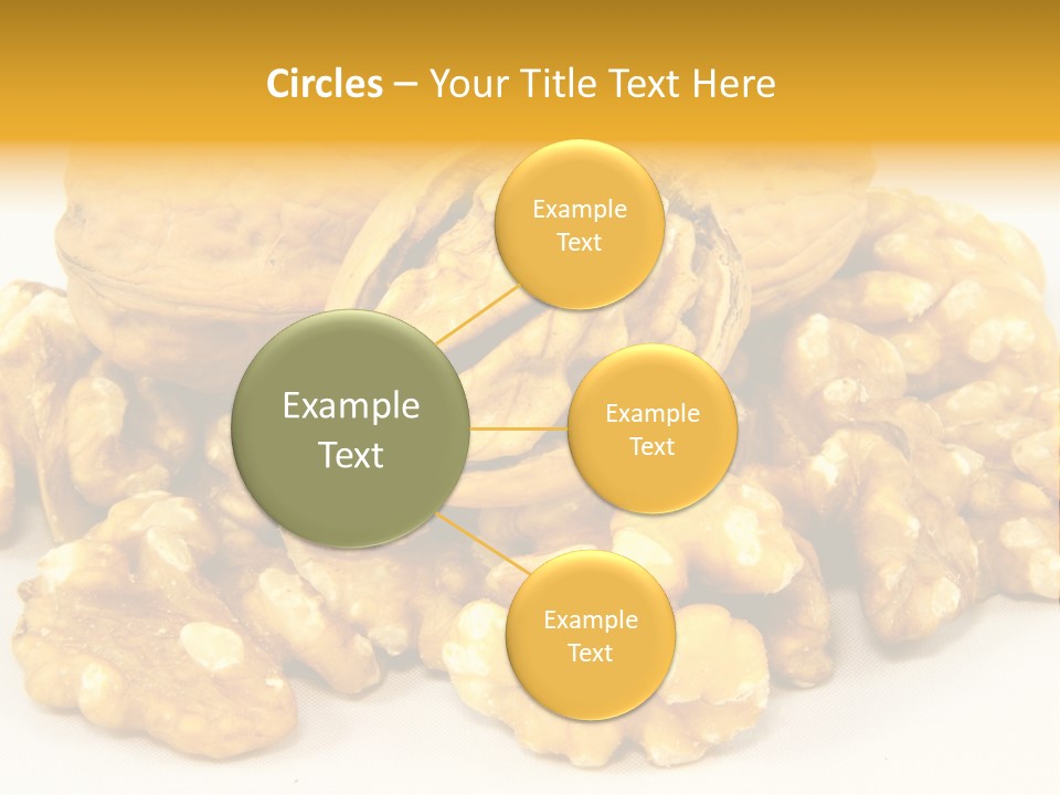 Free Clip Art Walnuts PowerPoint Template